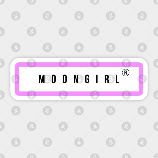 Moongirl Sticker by Teebee